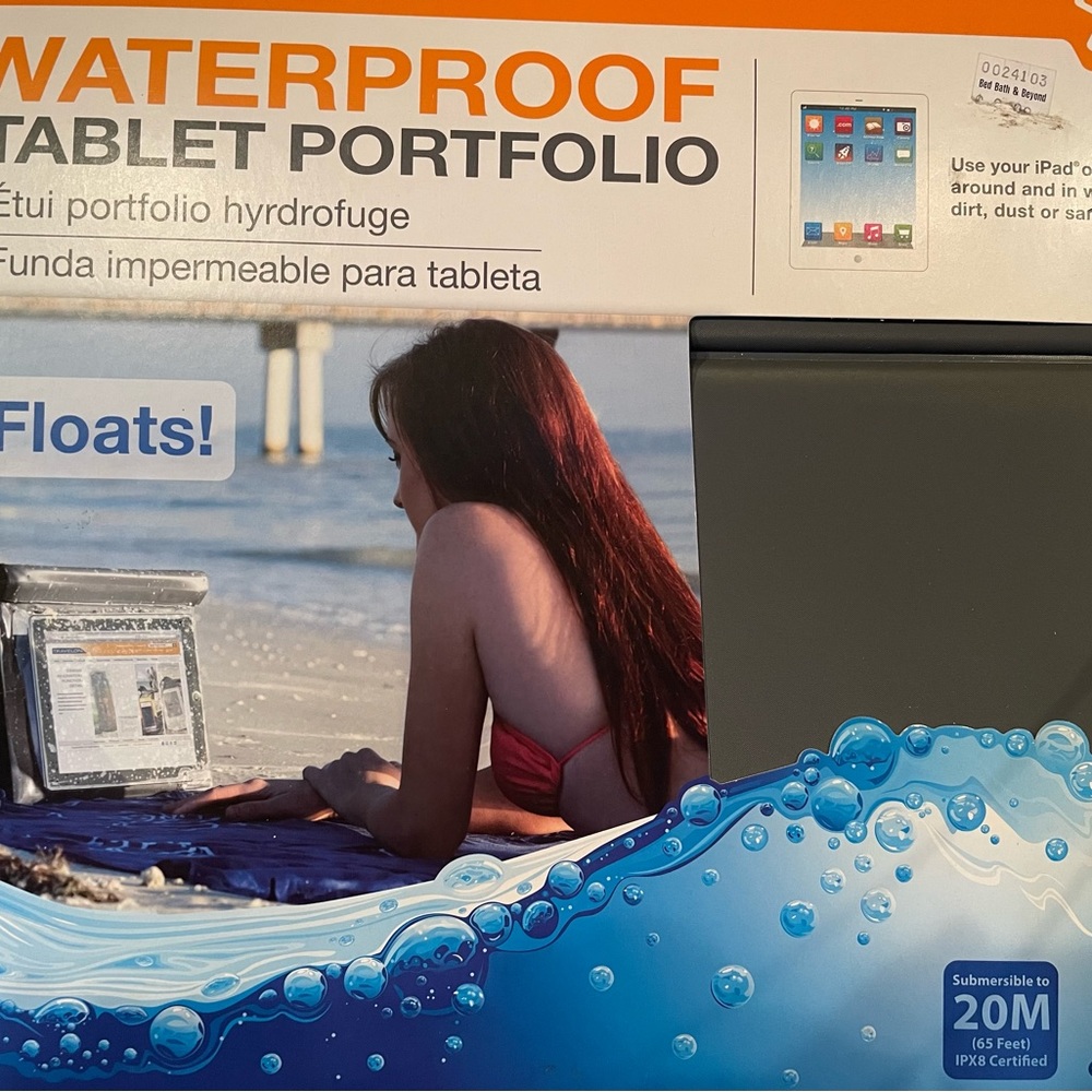 WATERPROOF TABLET PORTFOLIO